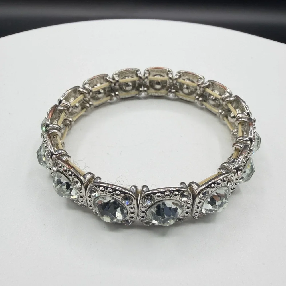 N/A sparkling silver